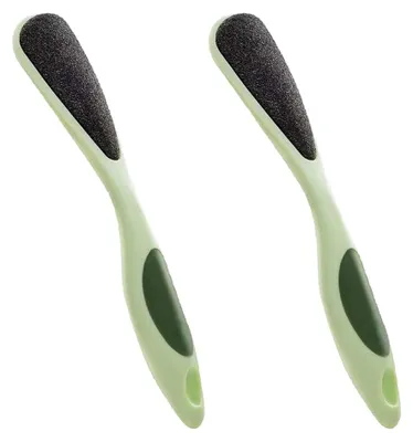 Produktbild von Bimsstein 2er-Pack, Doppelseitig, Für Fußpeeling Mit Feinkörniger Oberfläche, Für Trockene Und Nasse Haut