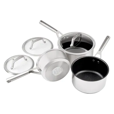 Obrázek produktu pro Ninja C63000EU, Varná souprava, Černá, Stříbrná, Hliník, Nerezová ocel, Stříbrná, Nerezová ocel, Sklo