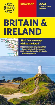 Produktbild von Philip's Großbritannien und Irland Road Map