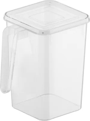 Produktbild von Kühlschrank-Seitentür-Aufbewahrungsbox, transparenter Gemüse-Ei-Kühlschrank-Organizer-Behälter mit Deckel für die Küche