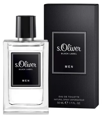 Produktbild von s.Oliver Eau de Toilette Black Label Men, 50 ml