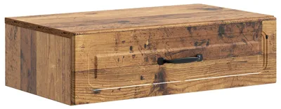 Obrázek produktu pro Nástěnný boční stůl Staré dřevo 59 x 34,5 x 17 cm