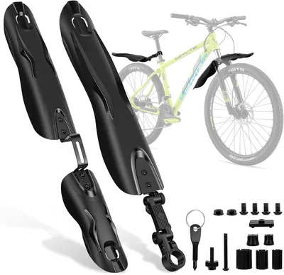 Productafbeelding van Spatbordenset MTB - 24 tot 29 inch - Met gereedschap