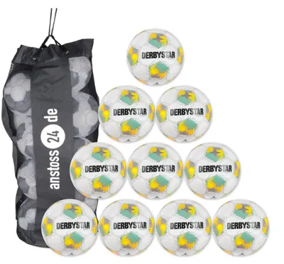 Produktbild von Ballset DERBYSTAR Jugendball - Club Light 350 inkl. Ballsack 10 Bälle 5