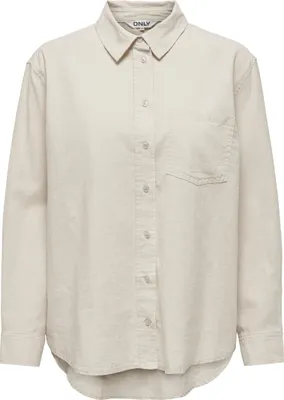 Produktbild von ONLY ONLTOKYO L/S LINEN BLEND SHIRT PNT Moonbeam M