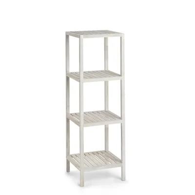 Obrázok produktu pre Stojan do kúpeľne 4 úrovne, drevený, ZELLER