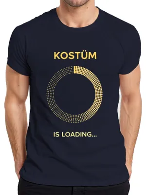 Obrázok produktu pre KOSTÝM SA NAČÍTAJÚ Karneval Halloween Cosplay Darček Pánske tričko, tmavomodrá, L