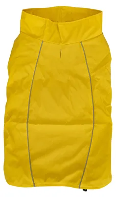 Wasserabweisende Jacke ohne Kapuze, Gelb, M, 40 cm