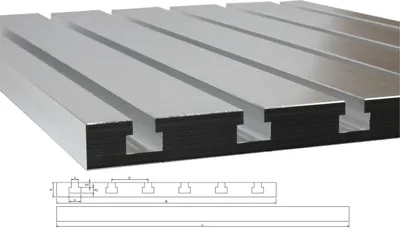 Produktbild von T-Nutenplatte 10035