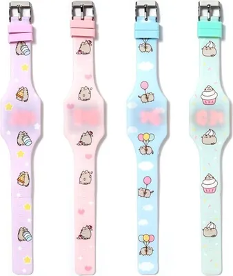 Obrázok produktu pre Pusheen digitálne silikónové hodinky