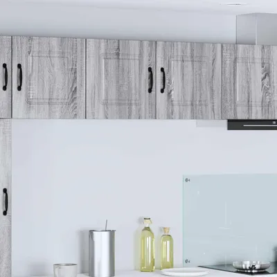 Productafbeelding van vidaXL Vaatwasserfront, model Kalmar, Sonoma-grijs, 80 x 31 x 40 cm