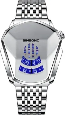 Produktbild von Marcus Herrenuhr Silber – Hochwertige Edelstahl-Uhr für jeden Anlass KP7493