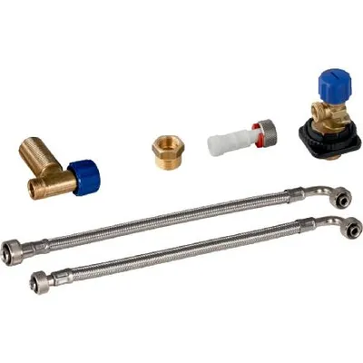Produktbild von Geberit 131077001 Wasseranschlussset hinten Mitte