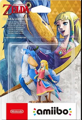 Zdjęcie produktu dla Nintendo amiibo Zelda & Loftwing - interaktywna figurka do gier The Legend of Zelda: Skyward Sword HD