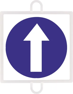Productafbeelding van Verkeersverplicht bord nr. 1 (richting)