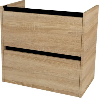Produktbild von Devo Waschbeckenunterschrank Etna 2.0 BxHxT 67 x 64 x 40 cm ohne Waschbecken natural bardolino oak