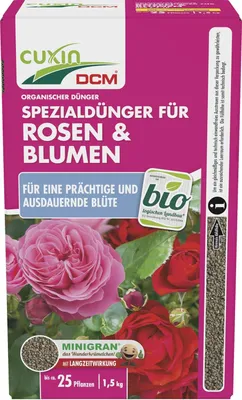 Produktbild von CUXIN DCM Rosen-& Blumen-Dünger 1,5 kg