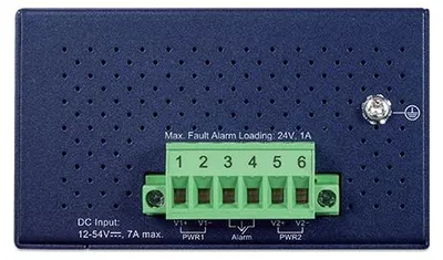Image de Planet Industrial 4-Port 100TX+2-Port 100TX SFP IFGS-624PTF - Switch