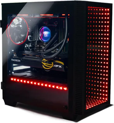 Immagine prodotto di Broonbee Gaming PC AM4 Ryzen Amazon X-608 INFINITY 32 GB - 2 TB NVMe Nvidia GeForce RTX 5060 Wasserkühlung 240mm ohne RGB