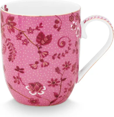 Produktbild von PIP STUDIO Jolie Flowers Pink Becher Small 145ml