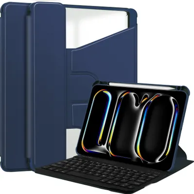 Zdjęcie produktu dla Pokrowiec na Apple iPad Pro 11 2024 M4 5. generacji 11 cali, smukły futerał ochronny, dołączany futerał i funkcja Wake & Sleep