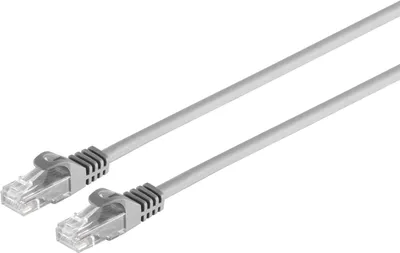 Produktbild von S/CONN maximum connectivity Netzwerkkabel-RJ45 Patchkabel U/UTP mitCat.7 Rohkabel grau 25m (08-35100)