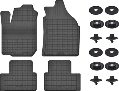 Produktbild von Gummimatten Mit Stoppern Für: Hyundai Ioniq (2016-) Schwarz Set