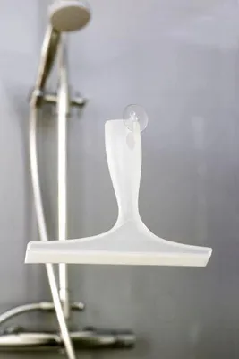 Produktbild von Moerman Duschkabinenabzieher mit Haken, 23cm, Schlierenfrei