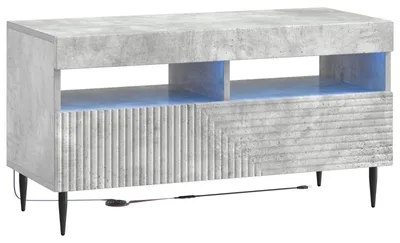 Obrázek produktu pro vidaXL Televizní skříňka, betonově šedá barva, materiál: dřevotříska