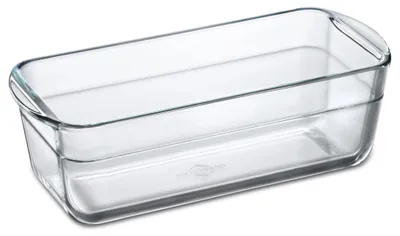 Glas-Backform 28,5x11,5x8 cm, 1,5 L, ofenfest, Brot & Kuchen