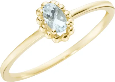Produktbild von Ring Luigi Merano mit einem Edelstein, Gold 375 Blau 58