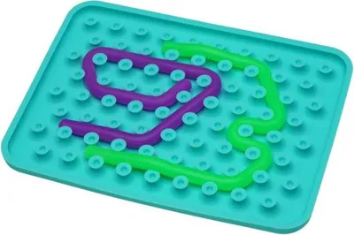 Obrázek produktu pro Jouet sensoriel Wiggly tyrkysová