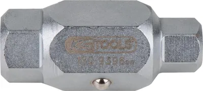 Zdjęcie produktu dla KS TOOLS Nasadki do korków spustowych oleju sześciokątne 17 mm x 1/2" - 150.9396