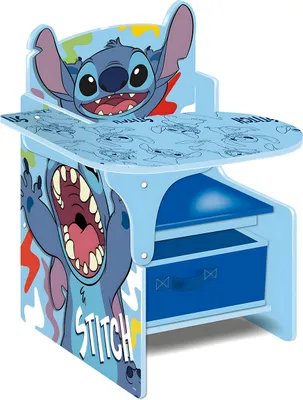 Produktbild von Kombinierter 2-in-1-Stuhl mit Schreibtisch – Stitch