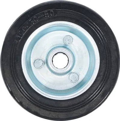 Produktbild von KRAFTMANN 80959 Vollgummi-Rad 100 mm, Stahlfelge