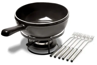 Produktbild von Emile Henry 799922 Fondueset, Keramik, 24 cm Durchmesser