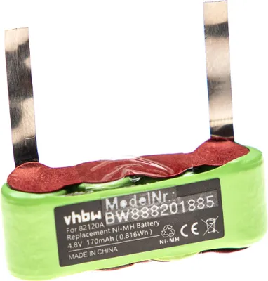 Produktbild von vhbw Akku kompatibel mit HP HP41, HP41CX, HP-41CV Taschenrechner (170 mAh, 4,8 V, NiMH)