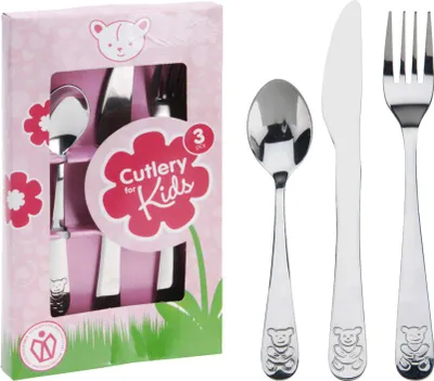 Obrázek produktu pro Dětská sada příborů, 3 kusy
