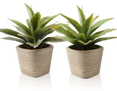 Obrázok produktu pre Umelé kvety, balenie po 2 ks, 29 cm, do obývačky, kúpeľne, spálne, kuchyne, na stôl, do kancelárie, na dekoráciu izby