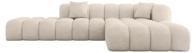 Produktbild von ALTDECOR Ecksofa in L-Form OLEA-L2 - 289x176x71 cm Beige - Corner Sofa Bett Eckcouch Couch Wohnlandschaft Cauchsofa