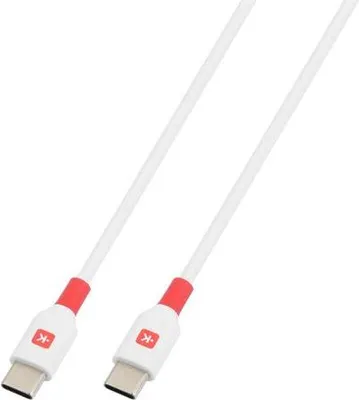 Image de Câble USB Kabel USB-C vers USB-C 2.0, 1,2m blanc (SKCA0008C-C120CN)