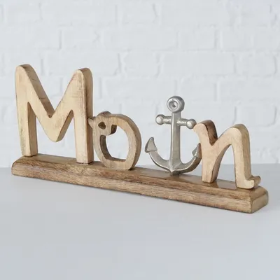 Produktbild von Dekoaufsteller Schriftzug " Moin"