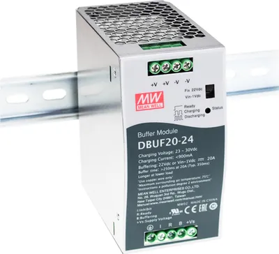 Produktbild von MEANWELL DBUF20-24 - Buffer Module 24V/20A 350ms