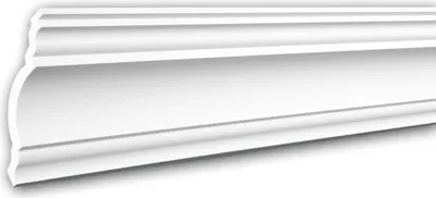 Produktbild von PROFHOME 150148F flexible Eckleiste Stuckleiste aus flexiblem Polyurethan 2 m