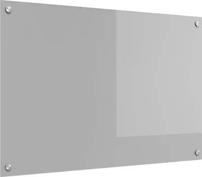 Immagine prodotto di Schienale da cucina Grigio chiaro 90 x 60 cm vetro temperato