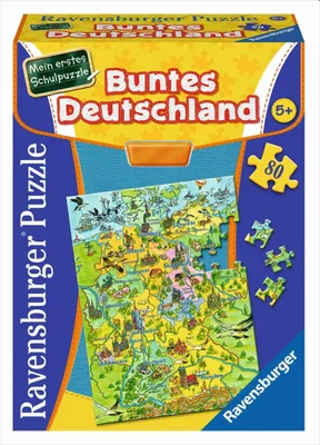 Produktbild von Mein erstes Schulpuzzle: Buntes Deutschland