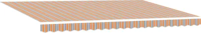 Produktbild von Markise Mehrfarbig 500 x 300 x 165 cm Polyester und Metall