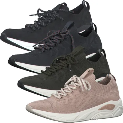 Produktbild von s.Oliver Damen Halbschuhe Schnürschuhe Sneaker 5-23602-37, Größe:39 EU, Farbe:Grün