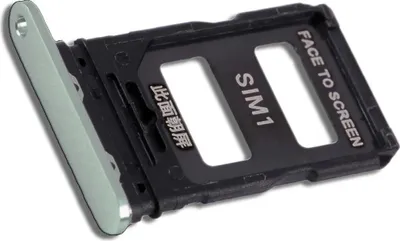 Produktbild von Xiaomi 14 – Ersatz Dual SIM-Kartenhalter – Grün