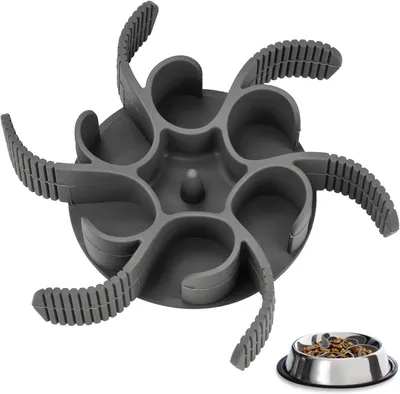 Image de Distributeur de nourriture lent pour chiens, 1 pièce, pour une alimentation plus lente
